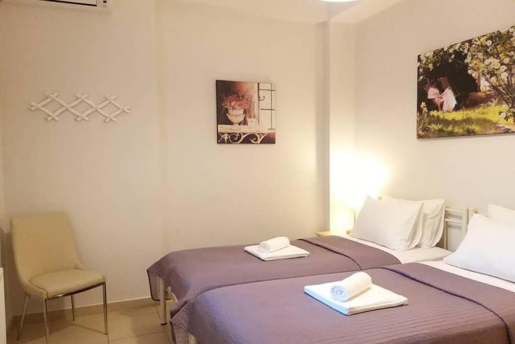 New, Modern, Bright And Independent Apartment 83 M2, With Garden, 5Min To The Beach And The City Center Kalamata Esterno foto